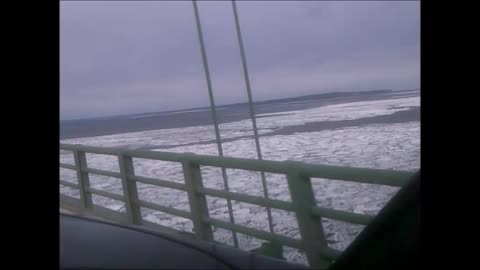 Mackinac Bridge Crossing 2/26/24