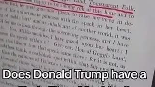 Donald J Trump is he a time traveler? Using Tesla Tech?