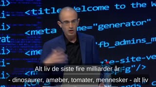 World Economic Forum: Klaus Schwab og Dr. Yuval Harari om transhumanisme