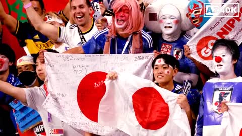 Japan Fans Troll Germany After Elimination & Japan's Qualification to World Cup Last 16