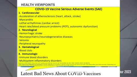 Dr Peter McCullough’s Speech – Covid Vaccines & Effects Tour – Sydney, Australia 2023