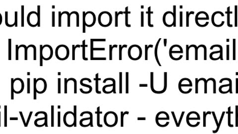 ImportError Could not import chromadb python package Please install it with pip install chromadb