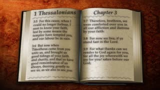 KJV Bible The Book of 1 Thessalonians ｜ Read by Alexander Scourby ｜ AUDIO and TEXT