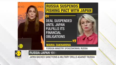 Russia suspends 1998 Fishing pact with Japan
