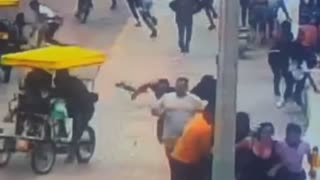 Video captures people running in fear amid gunfire in Hollywood