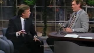 Donald Trump has been preaching common sense America-first policies as far back as you can find tape of him - This one’s from Letterman in 1987