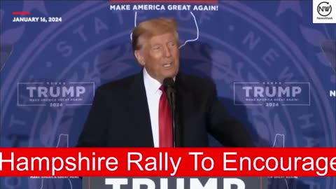 BREAKING NEWS: Vivek Ramaswamy Joins Trump At New Hampshire Rally To Encourage Voters To Support Him