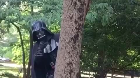 Darth Vader Using the Force