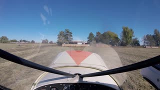 First landing at Lindas in the Super Cub