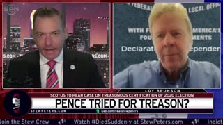 Pence Tried for Treason? SCOTUS To Hear Case On Treasonous Certification of 2020 Election