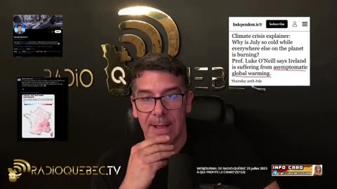 Extrait du WEBJOURNAL DE RADIO-QUÉBEC 23 juillet 2023 - À QUI PROFITE LE CRIME? - Gilles Brien