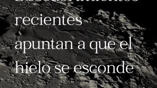 Agua en la Luna #TelescopioLunar #ExploraciónEspacial #shorts #español