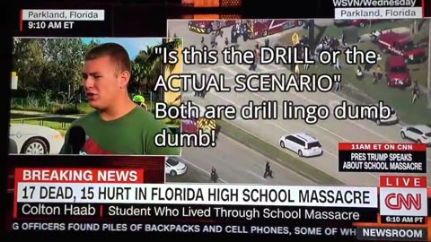 100% proof Parkland 2017 "shooting" was a drill and no one died.