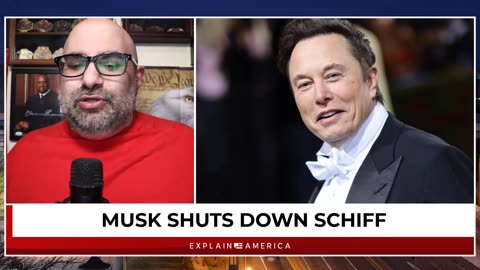 Adam Schiff Launches Nasty Attack - Elon Musk Shuts Him Down