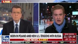 Peter Doocy reporting from Poland