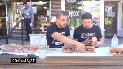 UNBEATEN 18LB SANDWICH CHALLENGE (6 Feet Long) | World's Biggest Sub Sandwich | Man Vs Food