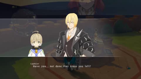 Tales of Berseria Skit - Eizen gets furious with Magilou after reading a letter