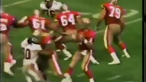 On this day in 1993, #49ers QB Steve Young caught his own pass.