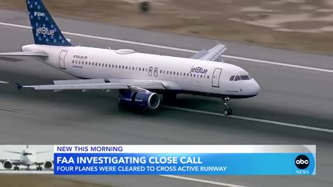 Investigation underway after close call at JFK involving five planes