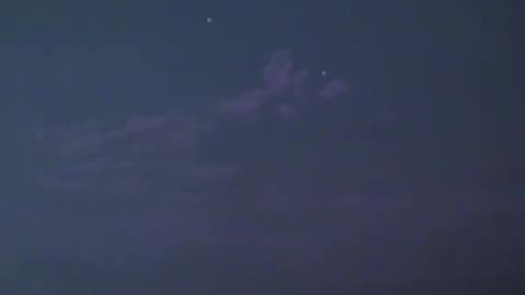 Mysterious Lights Over Atlantic City, New Jersey - UFOs / UAPs Sighting