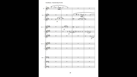 Gabriel Fauré – Pastorale, Op. 112, No. 4 (Woodwind Choir)