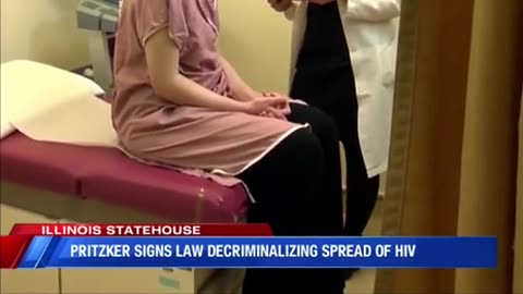 Illinois Democrat Governor signs bill decriminalizing spreading HIV intentionally