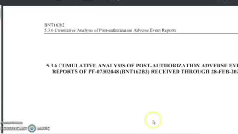 Pfizer release document! Oh my God!