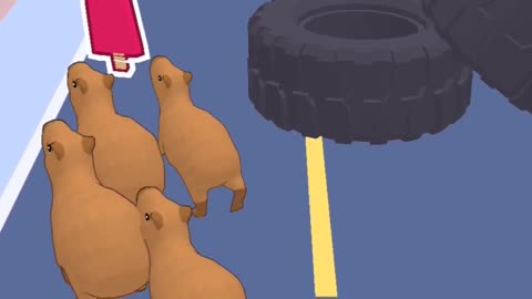 Burger Capybara Running Wild