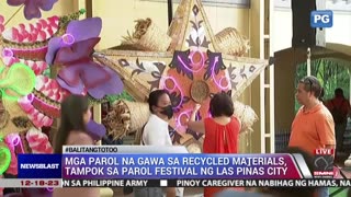 Mga parol na gawa sa recycled materials, tampok sa Parol Festival