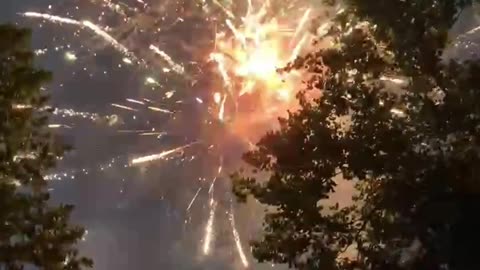 Chaos in the Sky! Backyard Fireworks Finale