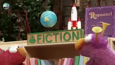 SESAME STREET FICTION SECTION RIGHT IN YOUR TV FACE