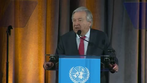 UN chief warns humanity will DESTROY the planet: "we're not the dinosaurs, WE ARE THE METEOR"