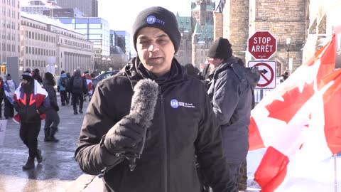 Tens of thousands gather in Ottawa to support Canadian Trucker Convoy