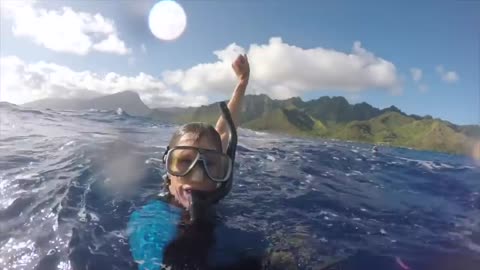 Giant Whale Jumps Out Of Nowhere - Incredibly Close Whale Encounters!-13