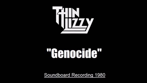 Thin Lizzy - Genocide (Live in Tokyo, Japan 1980) Soundboard