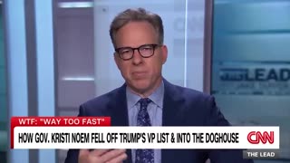 ‘Damage control spiraling out of control’_ Tapper details Gov. Noem’s media tour CNN NEWS