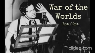 The War of the Worlds, radio broadcast by Orson Welles that triggered panic on 1938