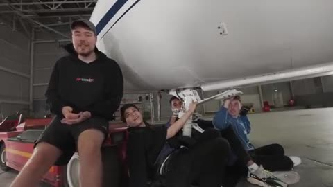 Private jet crash million 💰 dollar_mr beast