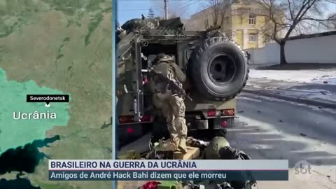 Guerra na Ucrânia: amigos afirmam que brasileiro foi morto em combate | SBT Brasil (06/06/22)