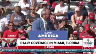 Joe Gruters Speech: Save America Rally in Miami, FL - 11/6/22