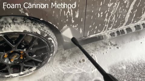 Foam Pump Sprayer vs Foam Cannon (Contactless)