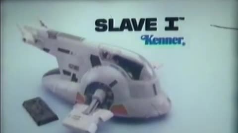 Star Wars 1980 TV Vintage Toy Commercial - Kenner Empire Strikes Back Slave 1 Starship