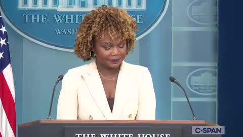 JUST IN: Karine Jean-Pierre Stops White House Briefing and Rushes to Help As Woman Passes Out