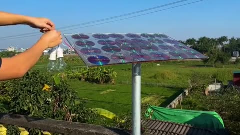 Photovoltaik Solaranlage selbst gebaut