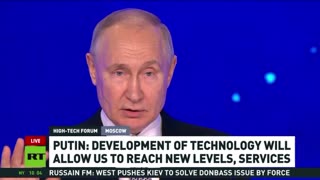 Putin speaks at Future Technologies Forum plenary session | FULL SPEECH