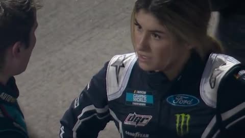 Hailie Deegan upset with Lawless Alan after Martinsville Speedway -23shorts