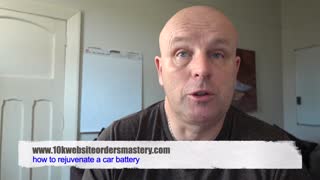 How To Rejuvenate A Car Battery