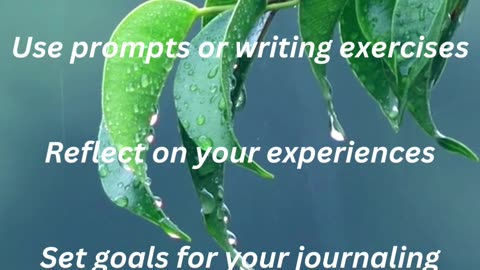 Top 5 Tips for effective journaling