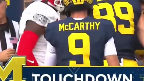 Corum With a Power Move #MIchiganFootball