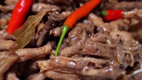 Chicken Feet Adobo